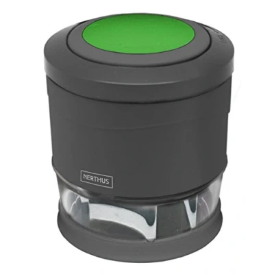 Imagen de NERTHUS FIH 317 Picadora de Verduras manual con cuchillas Acero Inoxidable, Ideal para Frutas y