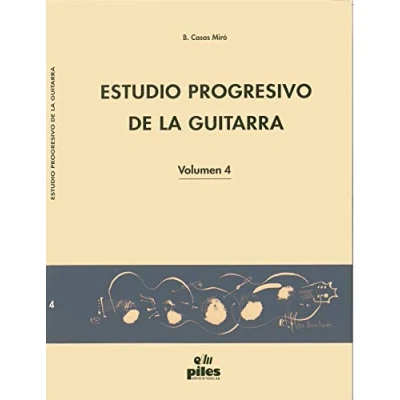 Imagen de Estudio Progresivo de la Guitarra Vol. 4