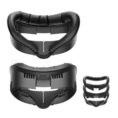 Imagen de KIWI design V3 Interfaz Facial Compatible con Meta Quest 3 Accesorios, Cojín de Cuero PU