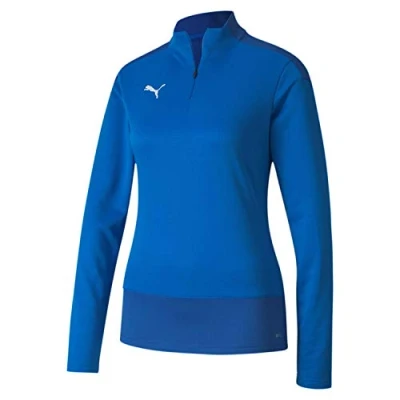 Imagen de PUMA Teamgoal 23 1/4 Zip Top W Sudadera, Mujer, Electric Blue Lemonade Team Power Blue, M