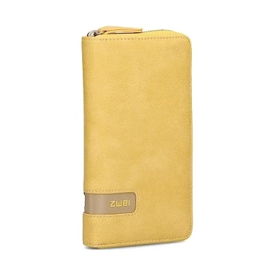 Imagen de Zwei M.Wallet, Accesorio de Viaje Billetera Mujeres, Limón, 19 x 11 2,5 cm