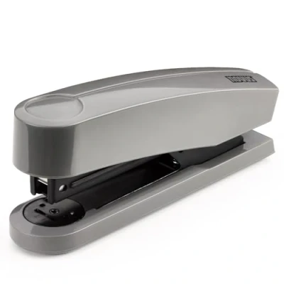 Imagen de NOVUS Grapadora B2 color ID 2.0 (25 hojas de capacidad grapado, mecanismo carga superior, dispositivo metal con revestimiento plástico, incluye 200 grapas), gris