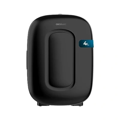 Imagen de Cecotec Mini Nevera Bolero MiniCooling 4L Bora Black, Funcionamiento 12V 220V, Compatible coche y caravanas, Función enfriamiento calentamiento, Rango temperatura 5 65º, Transporte fácil