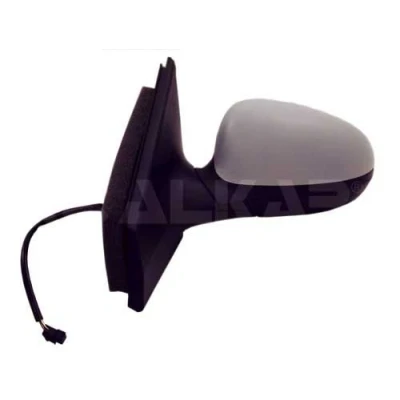 Imagen de Espejo retrovisor Alkar 6129554 izquierda imprimado eléctrico calefactable, abatible eléctricamente, tintado en azul, convexo para vehíc. con volante