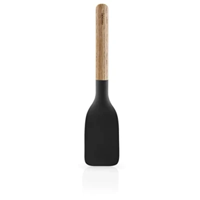 Imagen de Eva Solo Espátula de cocina Nórdica utensilios para servir resistente al calor antiadherentes Diseño y funcionalidad daneses Negro