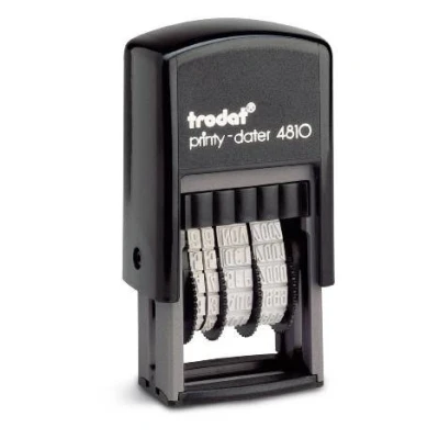 Imagen de Trodat 70169 Printy Mini Dater Black 4810