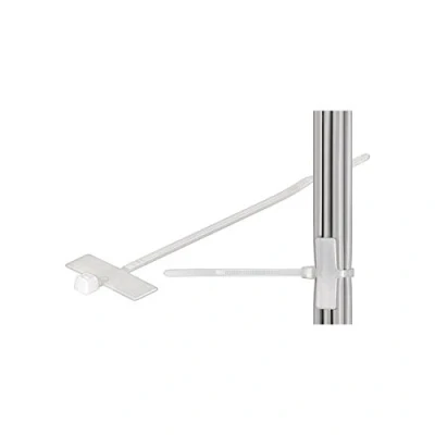 Imagen de Fixpoint 17095 Brida sujetacables con bloque de título (100 x 2,5 mm, 100 unidades)