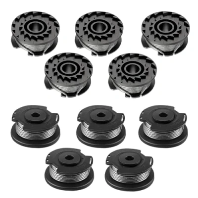 Imagen de Viilich Bobina de hilo repuesto nailon (F016800569+F016800385), 10 unidades bobinas (1,65 mm, 4,9 m/16 ft)