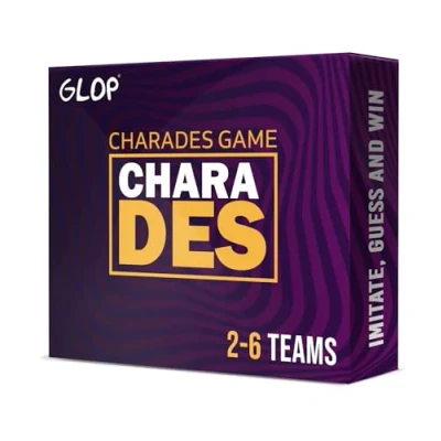 Imagen de Glop Charades Games for Adults Family Board and Kids Ages 8 Up Party 2 to 6 Teams Card Game