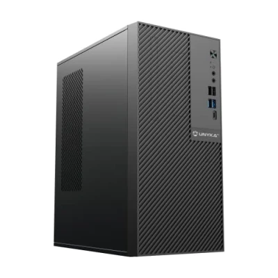 Imagen de UNYKAch Caja de Ordenador Micro ATX NUMEN 500 Pro Type C, 17 litros con 5 Puertos USB, Compatible Fuentes ATX, Bahías 3,5&quot; y Tarjetas Gráficas hasta 180 mm