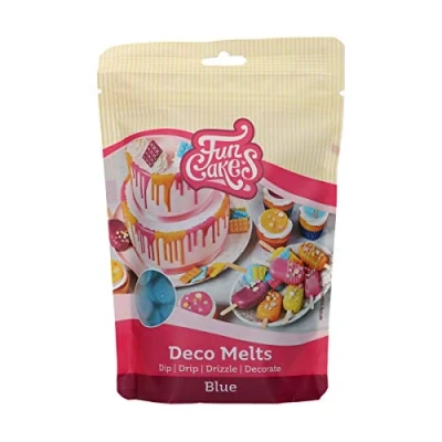 Imagen de FunCakes Deco Melts Azul AZO Free 250 g, 1 unidad