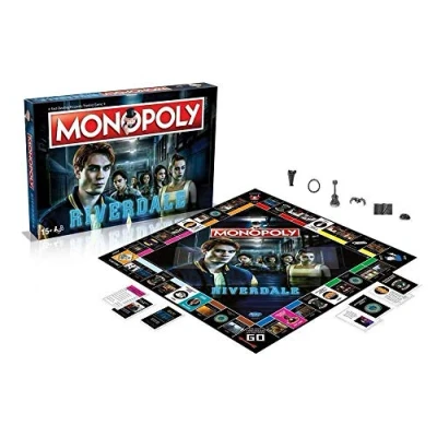 Imagen de Winning Moves Riverdale Board Game Monopoly *English Version* Games Accessories