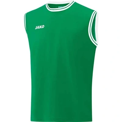 Imagen de JAKO Camiseta Center 2.0 para Hombre, Camiseta, 4150, Verde y Blanco, Small