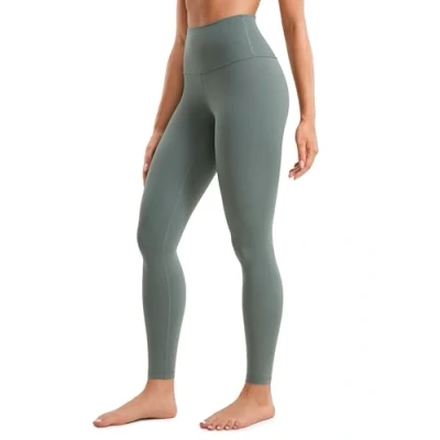 Imagen de CRZ Yoga Mujeres Butterluxe Leggings 71cm Cintura Alta Ultra Suave Estirar Ejercicio Polainas Sabio Gris 44