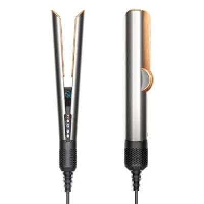 Imagen de Plancha Secador Dyson Airstrait, Alisado de Mojado a Seco Mediante Aire, 1600W, 3 Niveles temperatura, potencia, Níquel/Cobre