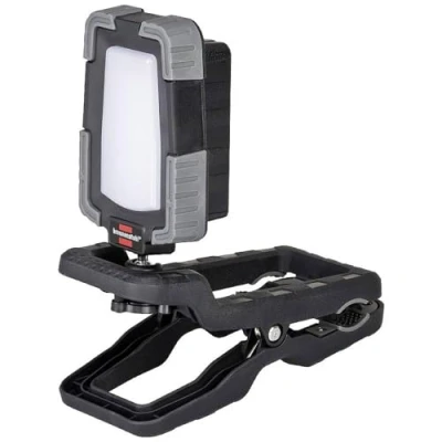Imagen de Brennenstuhl foco LED de batería recargable CL 1050 MA/lámpara trabajo 10W con dispositivo sujeción (luz USB Powerbank, 950lm, IP65, Engineered in Germany)