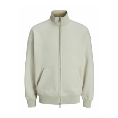 Imagen de JACK &amp; Jones Sweatshirt MIT Rundhals Einfarbig Sudadera con cremallera, Hombre, Talla: Small, Moonbeam