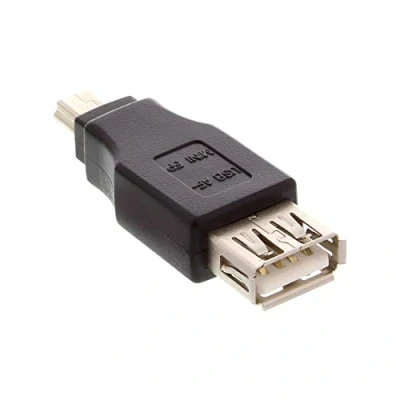 Imagen de Adaptador Inline Usb 2.0 Af/mini 5pm