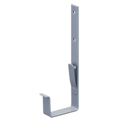 Imagen de INEFA soporte para canalón de caja, PVC NW 68 Gris accesorios, fácil instalación,made in Germany