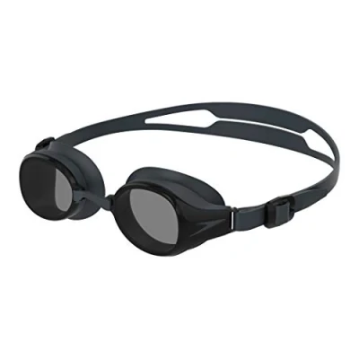 Imagen de Speedo Hydropure Optical Gafas de natación Unisex Adulto, Negro/Smoke, 1.5