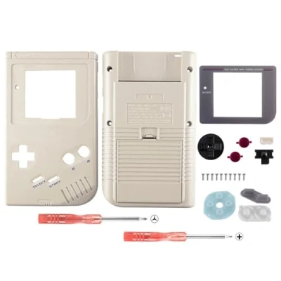 Imagen de OSTENT Sostituzione Cover Case Shell completa per Nintendo Game Boy Console Colore Grigio