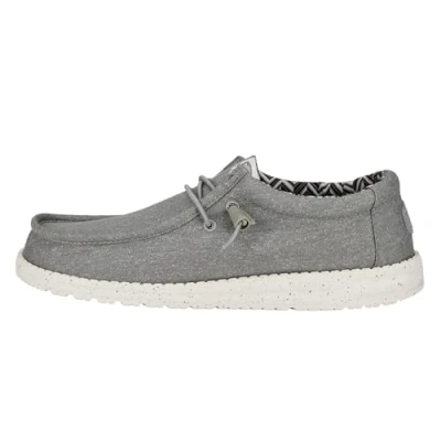Imagen de Hey Dude Wally Zapatos con cordones, Hombre, Talla: 46, Light grey