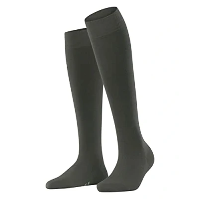 Imagen de FALKE Softmerino W KH lana algodón largo unicolor 1 par, Calcetines largos Mujer, Verde (Military 7826), 39 40