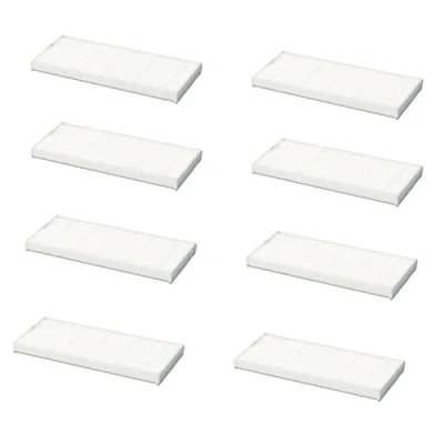 Imagen de GYing Accesorios para robot aspirador Vileda VR 102 / 201 303, piezas de repuesto (8 filtros HEPA)