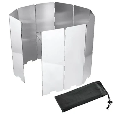 Imagen de Diealles 10 Placas Parabrisas Plegables al Aire Libre Cocina para Acampar y Caminar