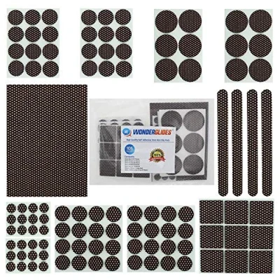 Imagen de 106 Piezas Surtido de Almohadillas Fieltro Antideslizantes Autoadhesivas Protectores Suelo para Muebles y Pies Sofá, etc por Lifeswonderful