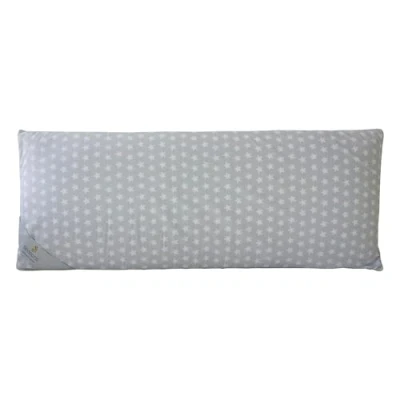 Imagen de SEASONS Almohada Viscoelástica 90 cm para Niños, Doble Funda con Cremallera, Baja de 9 cm, Transpirable, Tejido Exterior Estrellas, Fabricado en España
