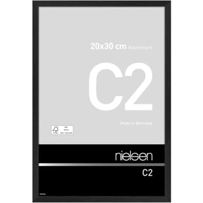 Imagen de nielsen marco de aluminio C2, 20x30 cm, Estructura Negro Mate