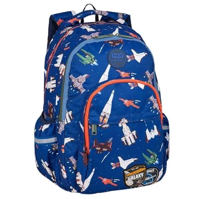 Imagen de Coolpack F003764, Mochila escolar BASIC PLUS SPACE ADVENTURE, Blue