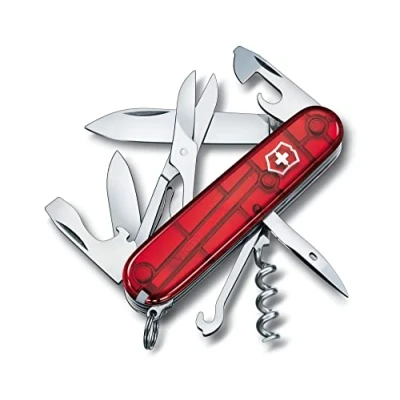 Imagen de Victorinox, Climber, Navaja Multiuso Suiza, Cuchillo bolsillo, Regalo, 14 Funciones, Hoja grande, Sacacorchos