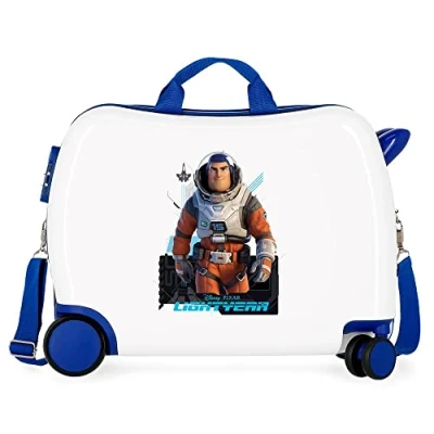 Imagen de Disney Lightyear Maleta Infantil Blanco 50x39x20 cms Rígida ABS Cierre de combinación lateral 34L 1,8 kgs 4 Ruedas