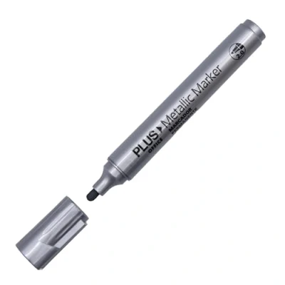 Imagen de Rotuladores marca PLUS Office modelo ROTULADOR METAL.MARKER 2 0 PLATA