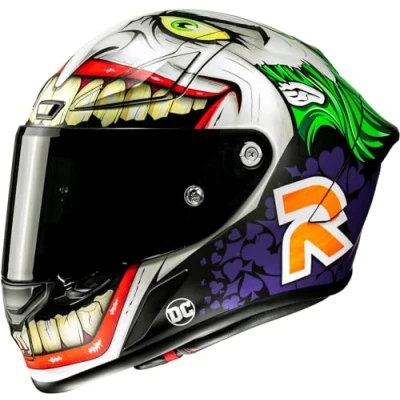 Imagen de HJC, Casco Moto Integral RPHA1 Joker DC Comics MC48SF, M
