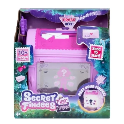 Imagen de SECRET FINDEES Roxee o Audree Buzón Mágico Rosa Mini Muñeca para Niños a Partir de 4 Años 1 Articulada 5cm + 6 Accesorios Descubrir Pilas Incluidas Modelo Aleatorio