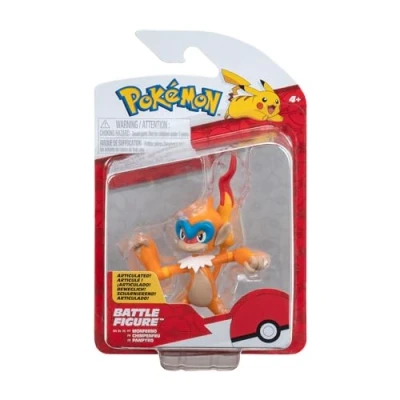 Imagen de Pokemon Monferno Figura de Batalla, Multicolor, Small (Jazwares PKW3010)