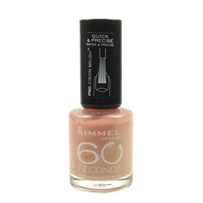 Imagen de Rimmel 60 Seconds Nail Polish 200 Princess Pink 8ml by
