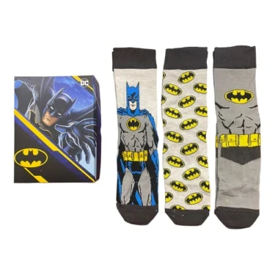 Imagen de NEW IMPORT Pack 3 Calcetines Adulto de Batman