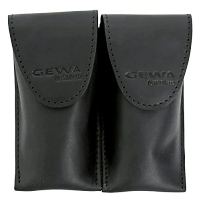 Imagen de Funda para boquilla Crazy Horse Trompeta negra 2 boquillas