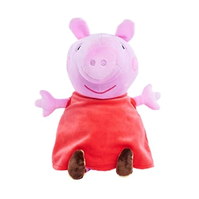 Imagen de Simba Peluche Peppa Pig 25cm, Con Sonido, Material Suave y Agradable, Licencia 100% Oficial, Niños Niñas Todas las Edades (109261009)
