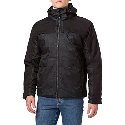 Imagen de Killtec Chaqueta funcional Grindavik Mn Jckt B para hombre con capucha desmontable, Hombre, 36097 000, gris medio, medium