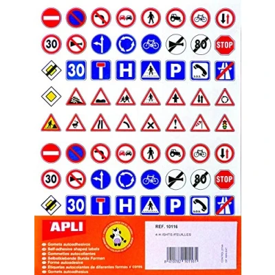 Imagen de APLI Pegatinas Tráfico Leyes