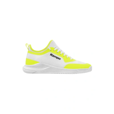 Imagen de Kempa Kourtfly Jr, Calzado Deportivo, Blanco/Amarillo Fluo, 38 EU