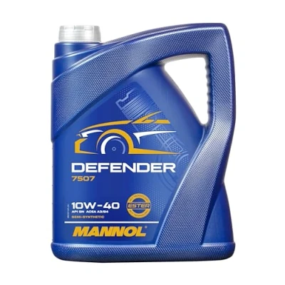 Imagen de Mannol Defender 10W 40 5L Aceite de motor MN7507 5 RENAULT: LAGUNA 2 Grandtour, MEGANE 3, FIAT: Doblo I Familiar, Ducato II Bus norauto,