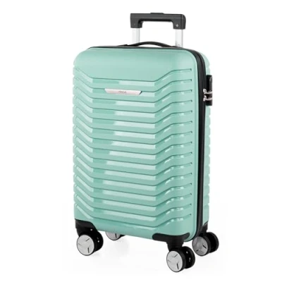 Imagen de ITACA Maleta de Cabina 55x40x20 Equipaje Práctico Maletas Viaje Cabina, Mano. Candado combinacion, Menta
