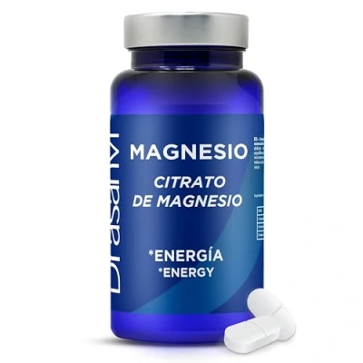 Imagen de DRASANVI CITRATO de MAGNESIO Para el cansancio y la fatiga Contribuye a aliviar dolor cabeza Articulaciones fuertes 90 comprimidos = días