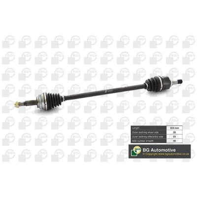 Imagen de BGA DS7610R Árbol de transmisión Eje delantero, derecha 910, 910 TOYOTA: Corolla IX Hatchback, Berlina